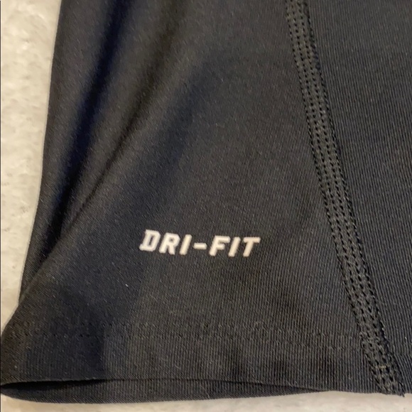 Nike dry fit top turtleneck Black Athletic SZ large - Picture 5 of 8